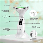 Lumina Sculpt – Masseur LED 7-en-1 : Effet Lifting & Anti-Rides