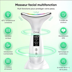 Lumina Sculpt – Masseur LED 7-en-1 : Effet Lifting & Anti-Rides